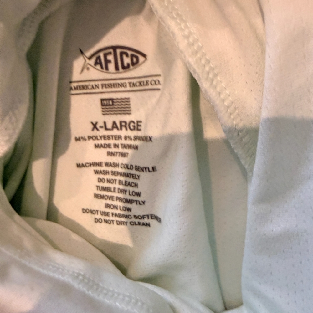 AFTCO Jigfish Hooded Performance Shirt! - Picture 10 of 11